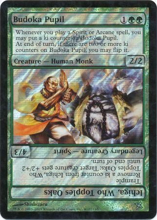 Budoka Pupil BOK Prerelease Foil Promo Magic The Gathering Promo Cards Budoka Pupil BOK Prerelease Foil Promo Magic The Gathering Promo Cards