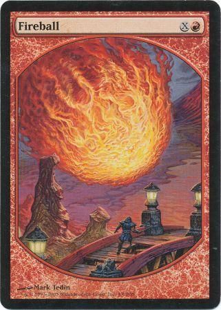 the Gathering Fireball by Magic
