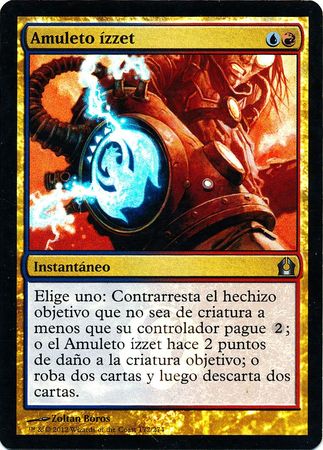 Amuleto izzet Izzet Charm Foil ES Return to Ravnica Spanish Singles Amuleto izzet Izzet Charm Foil ES Return to Ravnica Spanish Singles