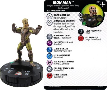 Heroclix Secret Wars Battleworld # 019 Iron Man 