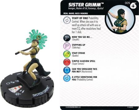 Sister Grimm 005 Battleworld Fast Forces Marvel Heroclix Marvel Secret Wars Battleworld Fast Forces Sister Grimm 005 Battleworld Fast Forces Marvel Heroclix Marvel Secret Wars Battleworld Fast Forces