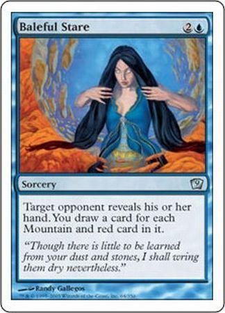 Baleful Stare MTG 9th Edition Singles Baleful Stare MTG 9th Edition Singles
