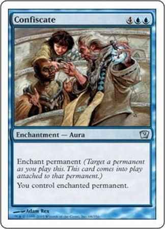 Confiscate MTG 9th Edition Singles Confiscate MTG 9th Edition Singles