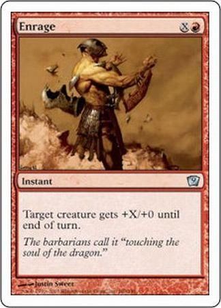Enrage MTG 9th Edition Singles Enrage MTG 9th Edition Singles