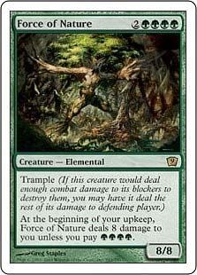 Force of Nature MTG 9th Edition Singles Force of Nature MTG 9th Edition Singles