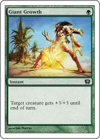 Giant Growth MTG 9th Edition Singles Giant Growth MTG 9th Edition Singles
