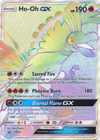 HO-OH V Pokemon Card -  Finland