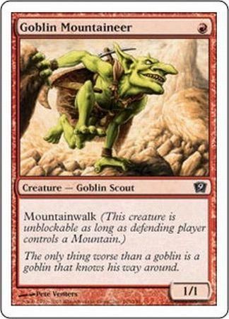 Goblin Mountaineer MTG 9th Edition Singles Goblin Mountaineer MTG 9th Edition Singles