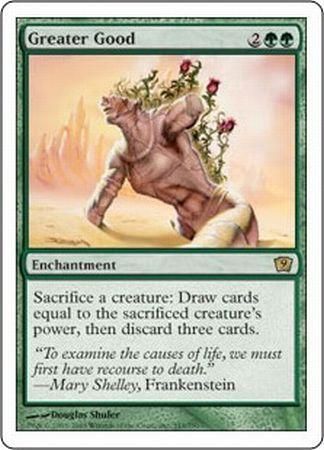 Greater Good MTG 9th Edition Singles Greater Good MTG 9th Edition Singles