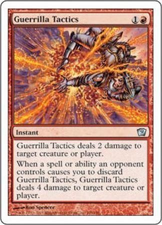 Guerrilla Tactics MTG 9th Edition Singles Guerrilla Tactics MTG 9th Edition Singles