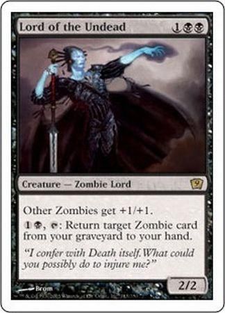 MTG Magic The Gathering Lord of the Undead Ninth 9th HP 