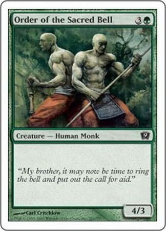 Order of the Sacred Bell MTG 9th Edition Singles Order of the Sacred Bell MTG 9th Edition Singles