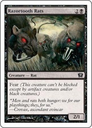 Razortooth Rats - MTG 9th Edition - Magic | TrollAndToad