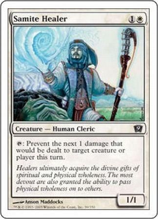 Samite Healer MTG 9th Edition Singles Samite Healer MTG 9th Edition Singles