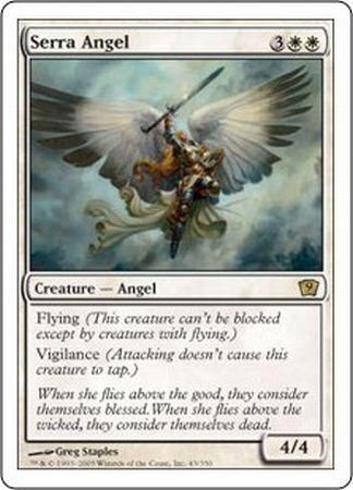 Serra Angel MTG 9th Edition Singles Serra Angel MTG 9th Edition Singles