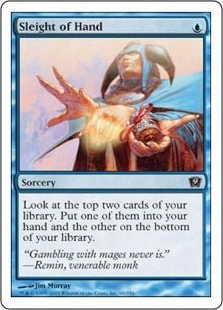 Sleight of Hand MTG 9th Edition Singles Sleight of Hand MTG 9th Edition Singles
