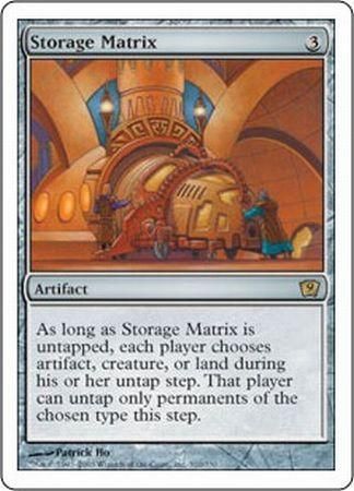Storage Matrix Storage Matrix