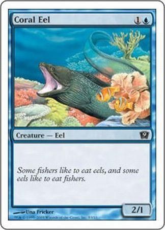 Coral Eel MTG 9th Edition Singles Coral Eel MTG 9th Edition Singles