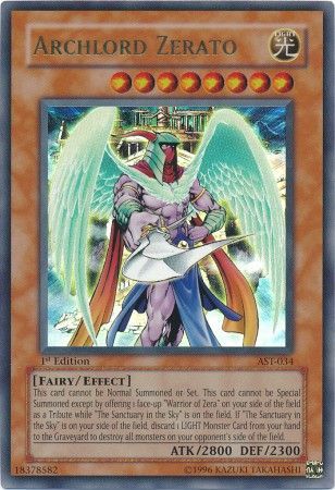 Archlord Zerato - AST-034 - Ultra Rare 1st Edition