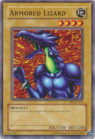 Armored Lizard DB1 EN143 Common Dark Beginning 1 DB1 Armored Lizard DB1 EN143 Common Dark Beginning 1 DB1