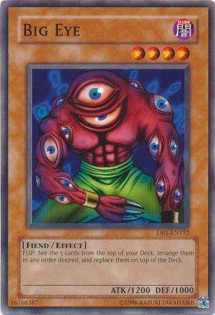 Big Eye DB1 EN152 Common Dark Beginning 1 DB1 Big Eye DB1 EN152 Common Dark Beginning 1 DB1