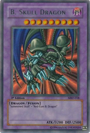 B. Skull Dragon - MRD-018 - Ultra Rare 1st Edition