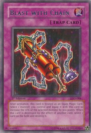 Blast with Chain LOD 088 Rare 1st Edition Blast with Chain LOD 088 Rare 1st Edition