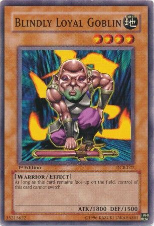 Blindly Loyal Goblin DCR 022 Common 1st Edition Blindly Loyal Goblin DCR 022 Common 1st Edition