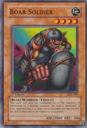 Boar Soldier MRL 089 Common 1st Edition Magic Ruler MRL 1st Edition Singles Boar Soldier MRL 089 Common 1st Edition Magic Ruler MRL 1st Edition Singles