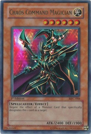 Chaos Command Magician - MFC-068 - Ultra Rare 1st Edition