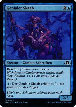 Genialer Skaab Ingenious Skaab Foil Eldritch Moon German Singles Genialer Skaab Ingenious Skaab Foil Eldritch Moon German Singles