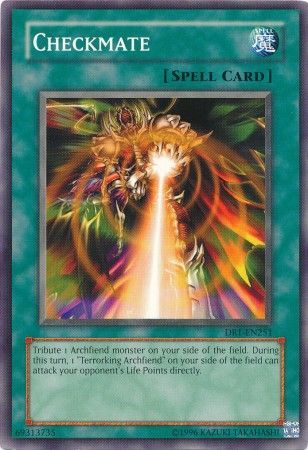 Checkmate DR1 EN251 Common Dark Revelation 1 DR1 Checkmate DR1 EN251 Common Dark Revelation 1 DR1