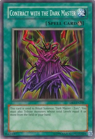 Contract with the Dark Master DR1 EN249 Common Dark Revelation 1 DR1 Contract with the Dark Master DR1 EN249 Common Dark Revelation 1 DR1