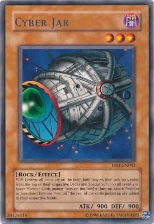 Cyber Jar DB1 EN043 Rare Dark Beginning 1 DB1 Cyber Jar DB1 EN043 Rare Dark Beginning 1 DB1