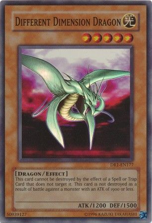 Different Dimension Dragon DR1 EN177 Super Rare Dark Revelation 1 DR1 Different Dimension Dragon DR1 EN177 Super Rare Dark Revelation 1 DR1