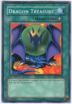 Dragon Treasure LOB 092 Common 1st Edition Legend of Blue Eyes White Dragon 1st Edition Singles Dragon Treasure LOB 092 Common 1st Edition Legend of Blue Eyes White Dragon 1st Edition Singles