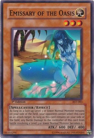 Emissary of the Oasis AST 083 Common 1st Edition Emissary of the Oasis AST 083 Common 1st Edition