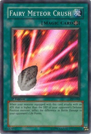 Fairy Meteor Crush PSV 063 Super Rare 1st Edition Fairy Meteor Crush PSV 063 Super Rare 1st Edition