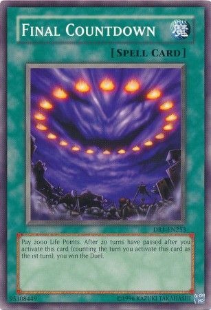 Final Countdown DR1 EN253 Common Dark Revelation 1 DR1 Final Countdown DR1 EN253 Common Dark Revelation 1 DR1