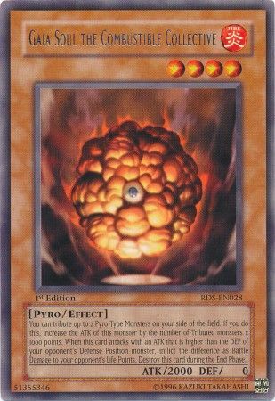 Yugioh-Gaia Soul The Comustible Collective-Ultimate Rare-1st Edition-RDS EN028 