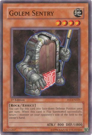 Golem Sentry FET EN025 Common 1st Edition Golem Sentry FET EN025 Common 1st Edition