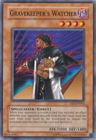 Gravekeeper s Watcher DR1 EN012 Common Gravekeeper s Watcher DR1 EN012 Common