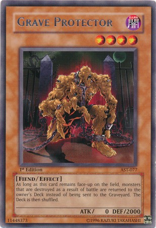Grave Protector AST 077 Rare 1st Edition 