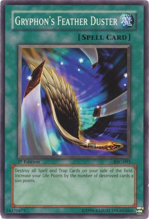 Gryphon s Feather Duster IOC 091 Common 1st Edition Gryphon s Feather Duster IOC 091 Common 1st Edition