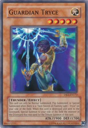 Guardian Tryce DR1 EN172 Common Dark Revelation 1 DR1 Guardian Tryce DR1 EN172 Common Dark Revelation 1 DR1