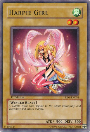 Harpie Girl RDS EN004 Common 1st Edition Harpie Girl RDS EN004 Common 1st Edition