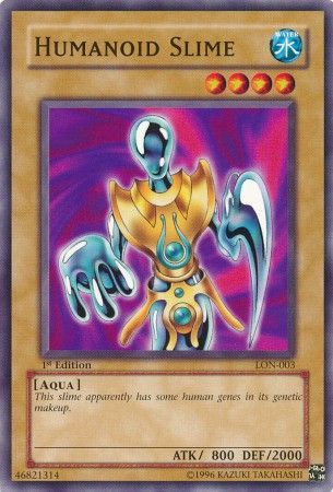 Humanoid Slime LON 003 Common 1st Edition Humanoid Slime LON 003 Common 1st Edition