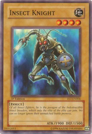 Insect Knight FET EN004 Common 1st Edition Insect Knight FET EN004 Common 1st Edition
