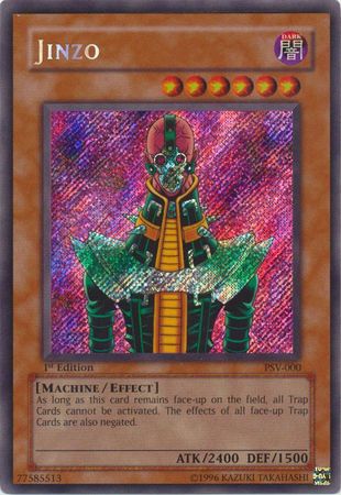 Jinzo - Pharaoh's Servant [PSV] 1st Edition - Yugioh | TrollAndToad