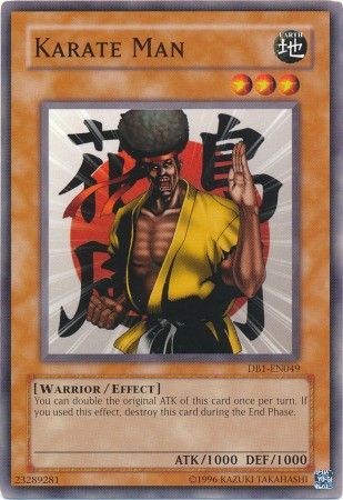 Karate Man DB1 EN049 Common Dark Beginning 1 DB1 Karate Man DB1 EN049 Common Dark Beginning 1 DB1